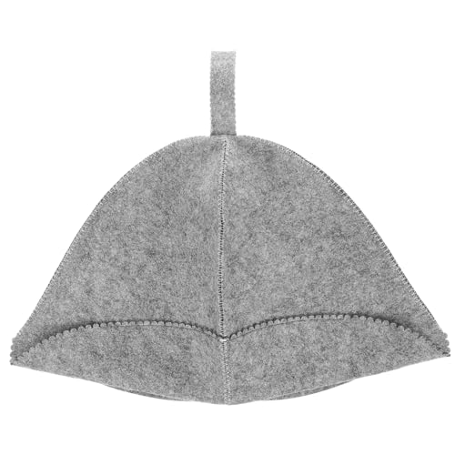Mikinona Felt Sauna Hut Dicke Wasserabsorbierende Und Atmungsaktive Sauna Mütze Aus Filz Für Damen Und Herren Komfortable Kopfbedeckung Für Langanhaltenden Genuss von Mikinona