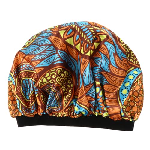 Mikinona Satin Beanie Schlafmütze Für Damen Kopfbedeckung Elastische Mütze Zum Schlafen Und Duschen Haarpflegehut Für Zuhause Oder Reisen von Mikinona