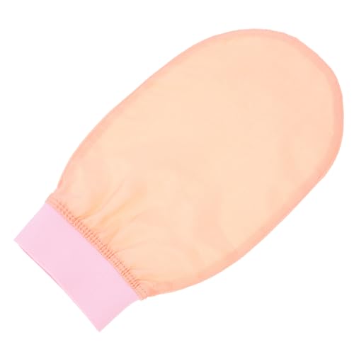 Mikinona Schlammbadetuch Rosa Blasenhandschuhe Handtücher Fäustlinge Schrubben Duschgel Spülbarer Feuchtigkeitsschwamm Gel Körperseifenentferner Frau Nasse Liebkosung von Mikinona