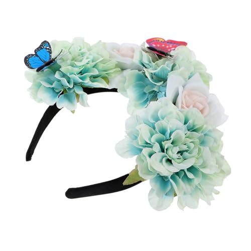 Mikinona Halloween Kostüm Zubehör Damen Schmetterling Stirnband Blumen Kopfbedeckung Mikinona Halloween Kostüm Zubehör Damen Schmetterling Stirnband Blumen Kopfbedeckung von Mikinona