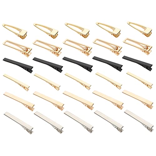 Mikinona Selbstgemacht Haarnadeln 60 Stück Robuste Haar Styling Clips aus Legierung für Damen Vielseitige Haarklammern für Heimwerkerarbeiten Hochzeiten Partys und Alltagsgebrauch von Mikinona