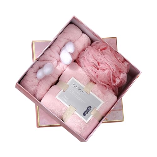 Mikinona Set Mit Badetuch Haarband Wäscher Wasserabsorbierendem Weichem Material Mehrzweck-zubehör Mikinona Set Mit Badetuch Haarband Wäscher Wasserabsorbierendem Weichem Material Mehrzweck-zubehör von Mikinona