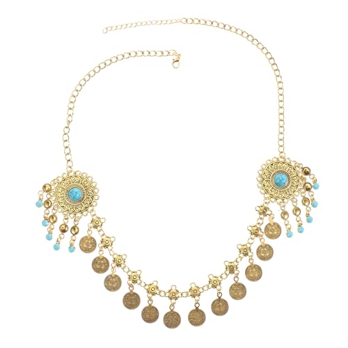 Mikinona Kopfschmuck Für Damen Einzigartige Brautkette Aus Perlenkette Für Hochzeitsschmuck Stirnkopfschmuck Mit Boho-quasten Stilvolles Damenschmuck-accessoire Für Besondere Anlässe von Mikinona