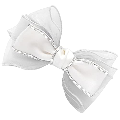 Mikinona Haarschleifen Für Mädchen Und Frauen Schleife Haarnadel Strass Haarnadel Haarspange Haarspange Für Frauen von Mikinona