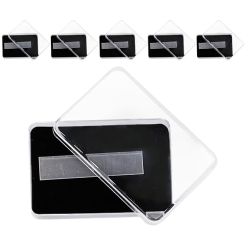 Mikinona Transparente Aufbewahrungsbox Für Press-nägel Organizer Für Kunstnägel Nagelzubehör Acryl-nagel-display-sticks Nagelkleber Doppelseitiges Klebeband Zum Aufpressen von Mikinona