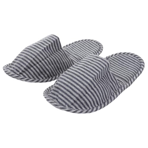 Mikinona Ultraleichte Faltbare Reise hausschuhe Damen Baumwolle Atmungsaktiv Weich mit Aufbewahrungsbeutel Waschbar Tragbar für Hotel Spa Indoor Nutzung von Mikinona