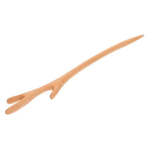 Mikinona Dekoratives Holz-haarstäbchen Im Chinesischen Stil Haarstab Für Dutts Haarstäbchen Für Frauen Mit Vintage-look Geeignet Für Langes Haar von Mikinona