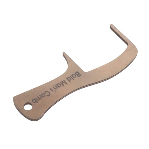 Mikinona Männer Für Glatzen Streich Werkzeug Spaß Pflege Accessoire Haarbürste Einzigartiges Valentinstagsgeschenk von Mikinona