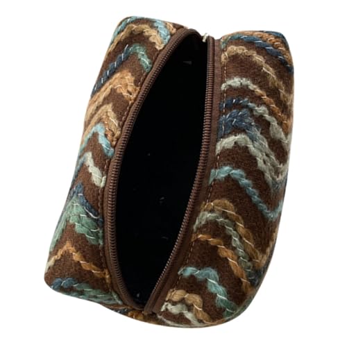 Mikinona Reißverschluss Make-up-Tasche Für Reisen Transparente Kosmetiktasche Tragbar Make-up-Beutel Für Damen Kleine Kulturbeutel Mit Organizer Passt in Jedes Reisegepäck von Mikinona