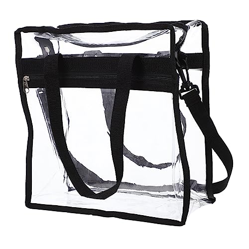 Mikinona Durchsichtige Tasche Für Frauen Multifunktionale Outdoor-umhängetasche Durchsichtige Geldbörse Mit PVC-Material Klarsichtbeutel Für Damenbedarf Geeignet Für Alltag Arbeit Und Shopp von Mikinona