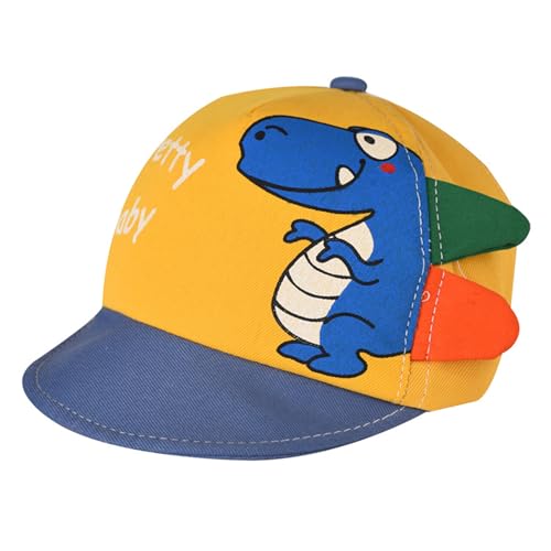 Mikiuly Kinder Cap, Kinder Basecap, Baseball Cap, Baseballmütze Sonnenmütze, Verstellbar Sport Kappe UV-Schutz Baumwolle Schirmmütze Baseballmütze für Kinder 1-4 Jahren von Mikiuly