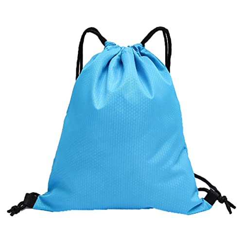 Sporttasche, Sack Turnbeutel,Erwachsene Turnbeutel,Turnbeutel,Sporttasche,Zuziehbeutel,Wasserdichte Tasche,Verstellbare Kordelzug Gym Bag Unisex,Stoffbeutel für Jungen & Mädchen,1 Stück, blau von Mikiuly