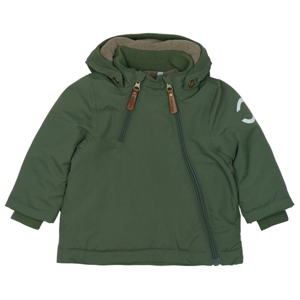 Mikk-Line - Baby's Nylon Jacket Solid - Winterjacke Gr 92 oliv von Mikk-Line