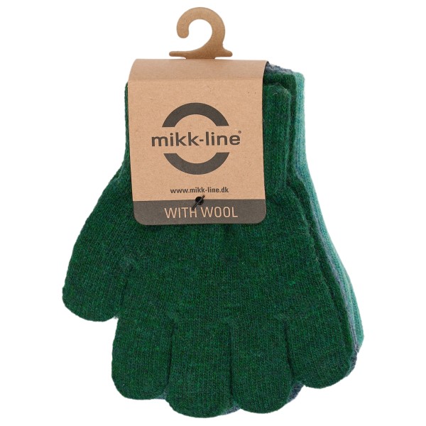 Mikk-Line - Kid's Magic Gloves 3 Pack - Handschuhe Gr 4-7 Years grün von Mikk-Line