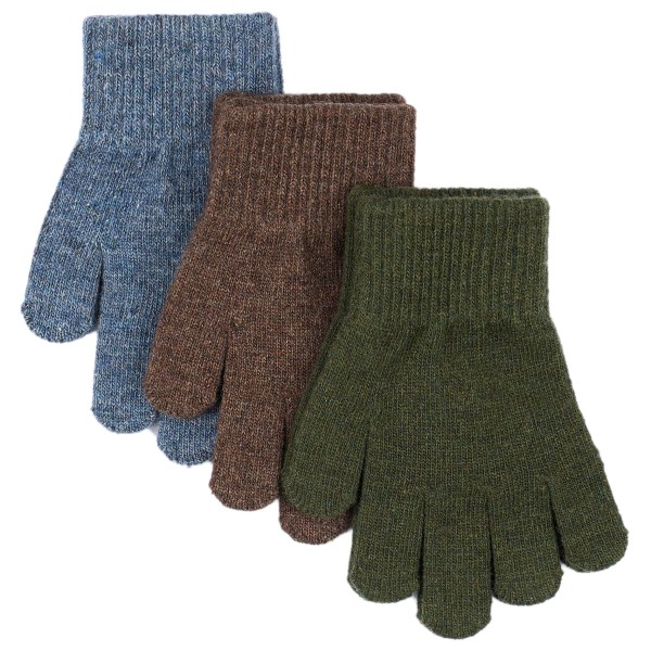 Mikk-Line - Kid's Magic Gloves 3 Pack - Handschuhe Gr 8-16 Years oliv Mikk-Line - Kid's Magic Gloves 3 Pack - Handschuhe Gr 8-16 Years oliv von Mikk-Line
