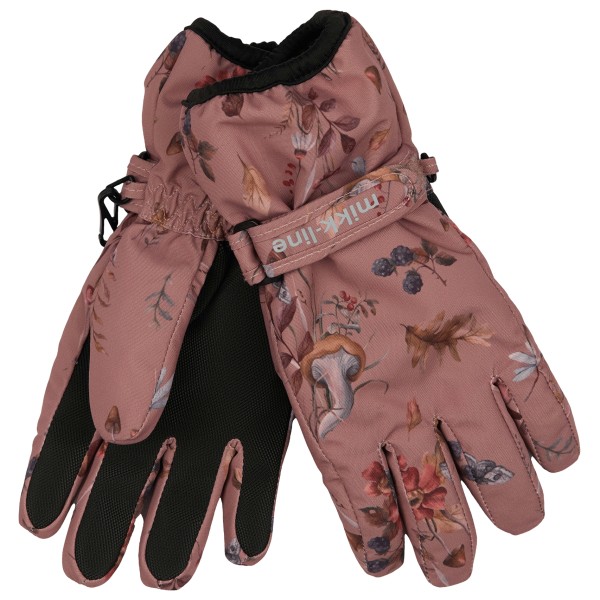 Mikk-Line - Kid's Polyester Glove - Handschuhe Gr 98/104 - 3-4 Years braun von Mikk-Line