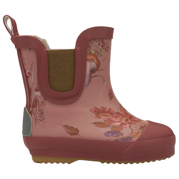 Mikk-Line - Kid's Short Winter Wellies AOP - Gummistiefel Gr 26 braun von Mikk-Line