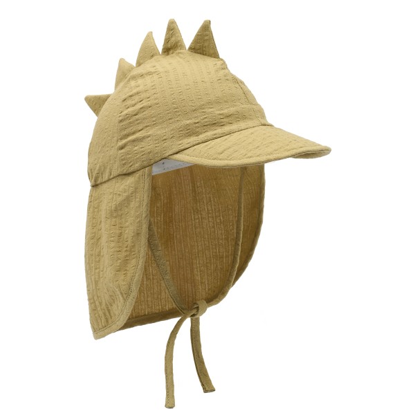 Mikk-Line - Kid's Summercap Long Neck 3D - Cap Gr 47 cm - 12-18 Months beige von Mikk-Line