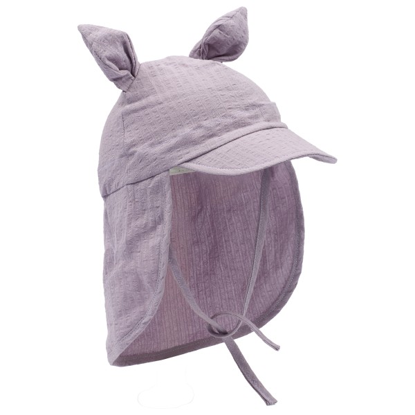 Mikk-Line - Kid's Summercap Long Neck 3D - Cap Gr 51 cm - 2-4 Years lila von Mikk-Line