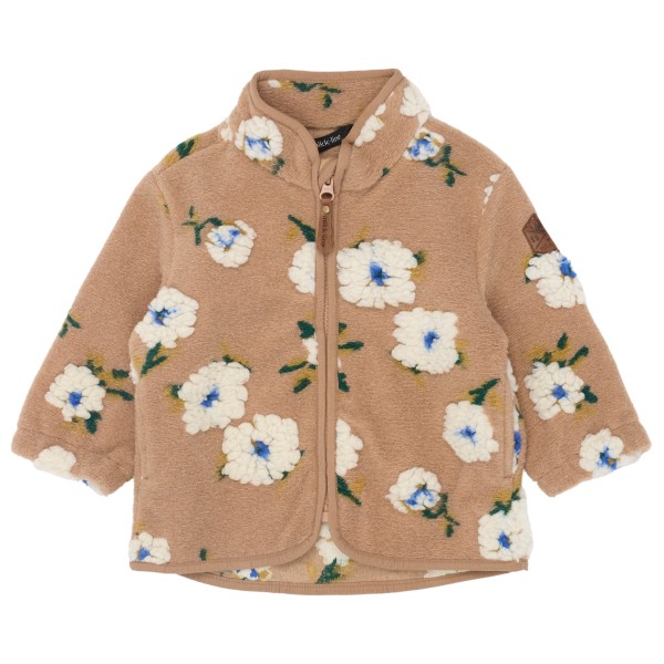 Mikk-Line - Kid's Teddy Cardigan - Fleecejacke Gr 110 beige von Mikk-Line