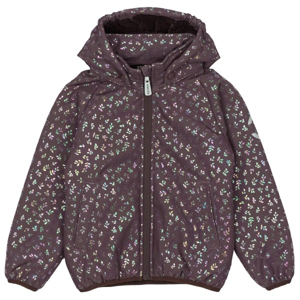 Mikk-Line - Kid's Teddy Softshell Jacket with Waist - Softshelljacke Gr 122 grau von Mikk-Line