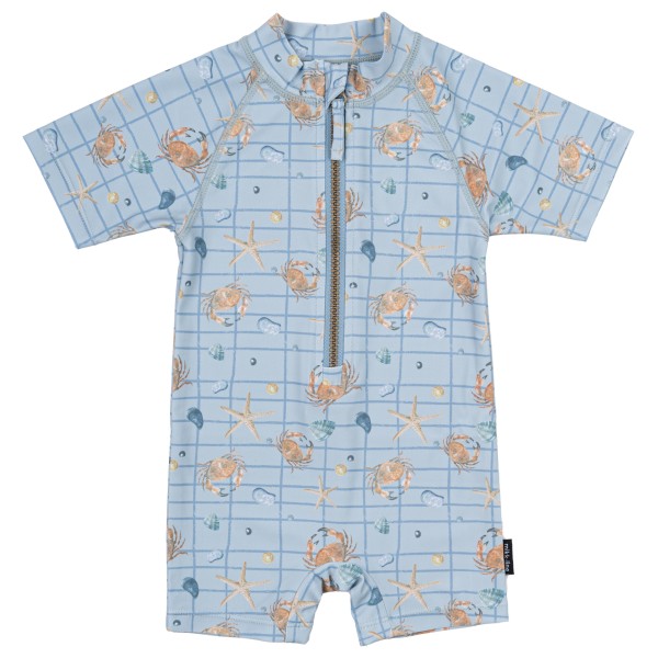 Mikk-Line - Kid's UV Suit Recycled AOP - Lycra Gr 86/92 - 1-2 Years grau von Mikk-Line