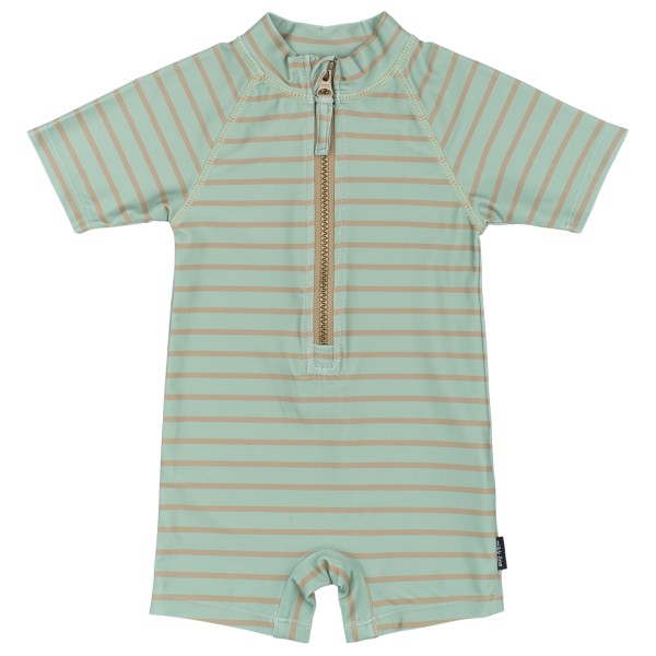 Mikk-Line - Kid's UV Suit Recycled AOP - Lycra Gr 86/92 - 1-2 Years grau von Mikk-Line