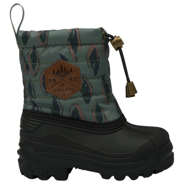 Mikk-Line - Kid's Winter Boot Rubber AOP - Winterschuhe Gr 22 schwarz von Mikk-Line