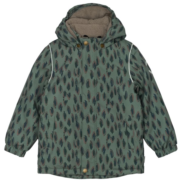 Mikk-Line - Kid's Winter Jacket AOP - Winterjacke Gr 116 oliv von Mikk-Line