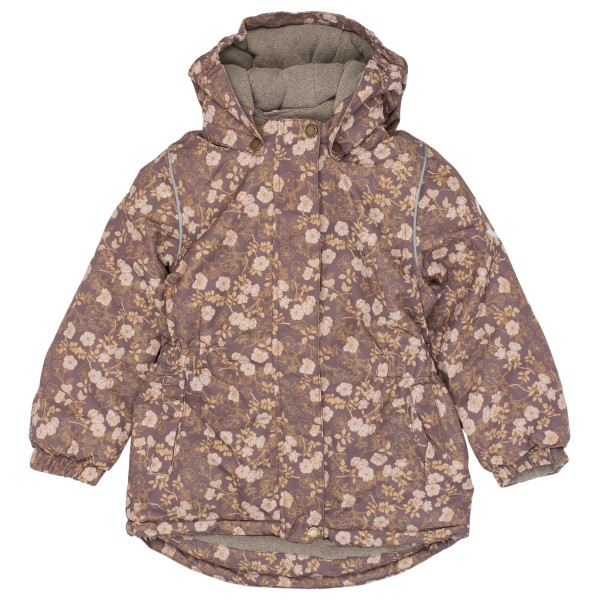 Mikk-Line - Kid's Winter Jacket Waist AOP - Winterjacke Gr 110 braun von Mikk-Line