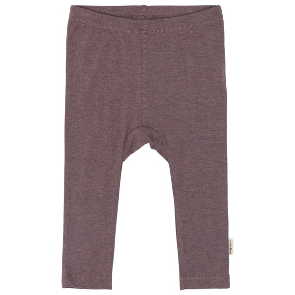 Mikk-Line - Kid's Wool/Bamboo Legging - Merinounterwäsche Gr 62 lila von Mikk-Line