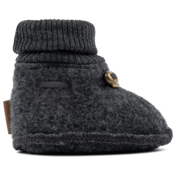 Mikk-Line - Kid's Wool Footies - Hüttenschuhe Gr 50/56 schwarz/grau Mikk-Line - Kid's Wool Footies - Hüttenschuhe Gr 50/56 schwarz/grau von Mikk-Line