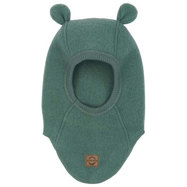 Mikk-Line - Kid's Wool Fullface with Ears - Mütze Gr 86/92 oliv Mikk-Line - Kid's Wool Fullface with Ears - Mütze Gr 86/92 oliv von Mikk-Line