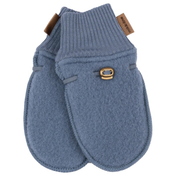 Mikk-Line - Kid's Wool Mittens - Handschuhe Gr 50/56 blau/grau von Mikk-Line