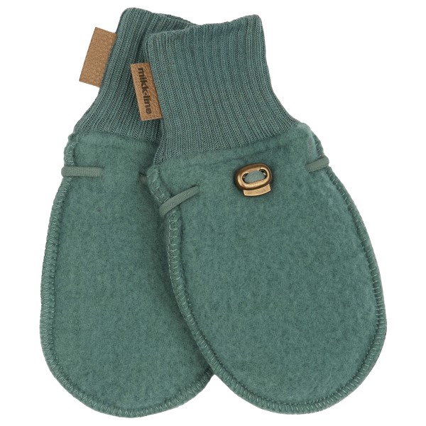 Mikk-Line - Kid's Wool Mittens - Handschuhe Gr 74/80 türkis von Mikk-Line