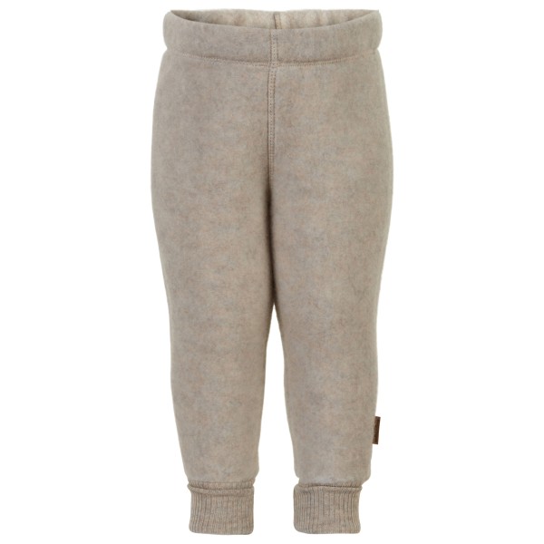 Mikk-Line - Kid's Wool Pants - Fleecehose Gr 134 beige von Mikk-Line