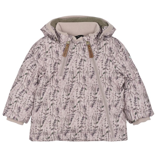 Mikk-Line - Polyester Baby Jacket AOP - Winterjacke Gr 98 grau von Mikk-Line