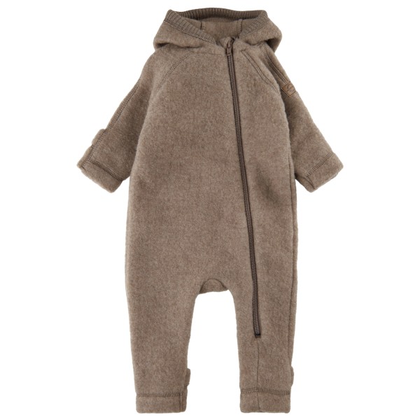 Mikk-Line - Wool Baby Suit with Ears - Overall Gr 104 braun Mikk-Line - Wool Baby Suit with Ears - Overall Gr 104 braun von Mikk-Line