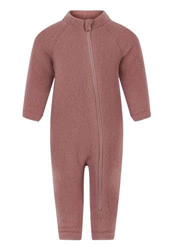 Mikk-line WALKOVERALL Burlwood 80 | Oeko-TEX Standard 100 | Anzug aus Wolle Für Baby und Kleinkind | 100% Mulesing-Frei Merinowolle | Wollwalk-Overalls Kinder Für Mädchen und Jungen von Mikk-line