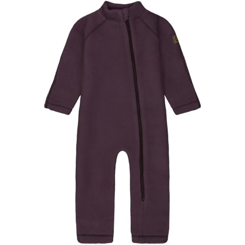 Mikk-line WALKOVERALL Huckleberry 104 | Oeko-TEX Standard 100 | Anzug aus Wolle Für Baby und Kleinkind | 100% Mulesing-Frei Merinowolle | Wollwalk-Overalls Kinder Für Mädchen und Jungen von Mikk-line