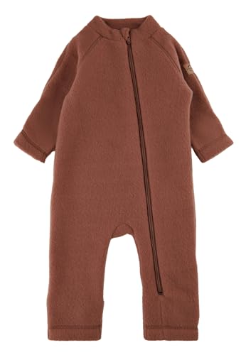 Mikk-line WALKOVERALL Mink 104 | Oeko-TEX Standard 100 | Anzug aus Wolle Für Baby und Kleinkind | 100% Mulesing-Frei Merinowolle | Wollwalk-Overalls Kinder Für Mädchen und Jungen von Mikk-line