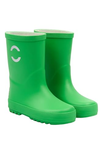 Mikk-line Gummistiefel Kinder 31 | Grün Regenstiefel Kinder | Leichte Gummistiefel | Wasserdichte Gummistiefel | Regenschuhe & Kinderstiefel von Mikk-line