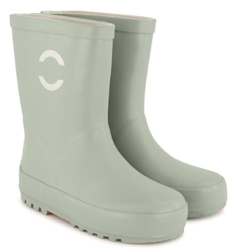 Mikk-line Gummistiefel Kinder 33 | Desert Sage Regenstiefel Kinder Gefüttert | Gefütterte Gummistiefel Kinder | Wasserdichte Gummistiefel | Regenschuhe & Kinderstiefel von Mikk-line