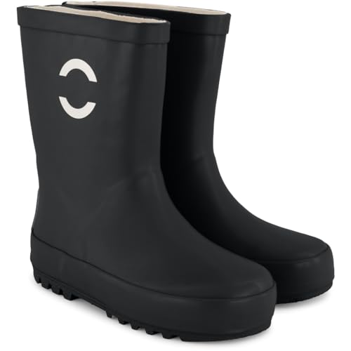 Mikk-line Gummistiefel für Kinder | Black Regenstiefel Gefüttert | Wasserdichte Kinderstiefel 20 | Regenschuhe Mikk-line Gummistiefel für Kinder | Black Regenstiefel Gefüttert | Wasserdichte Kinderstiefel 20 | Regenschuhe von Mikk-line