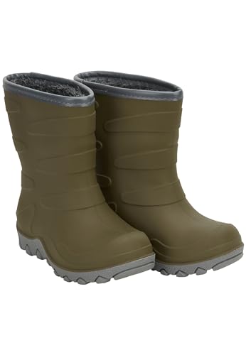 Mikk-line Thermostiefel | Winterstiefel Thermo Gummistiefel 31 Beech | Gefüttert | Wasserdicht | Warm Und Isolierend | Winddicht | Thermostiefel aus Naturgummi | Ultra Warm | Schneestiefel von Mikk-line