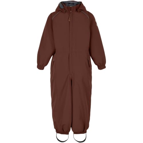 Mikk-line Schneeanzug Kinder 104 | Nylon Schneeanzug in Solid Mink | Schneeanzüge Für Jungen Und Mädchen | Skioverall Kinder Mit Wasserdicht 8.000 mm | Winddicht und Wasserdicht Skianzug Kinder von Mikk-line