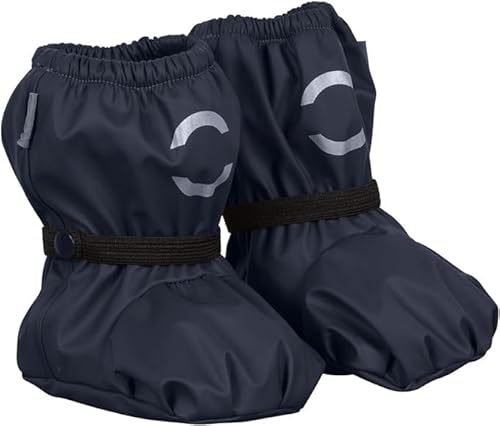 Mikk-line PU Regenfüßlinge mit Fleecefutte Blue Nights 74 | OEKO-TEX Standard 100 zertifiziert | Wasserdicht mit einer Wassersäule von 8.000 mm | Winddicht und isolierend | Kein PFAS hinzugefüg von Mikk-line