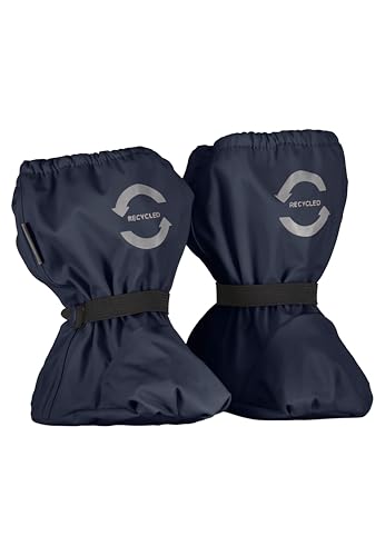 Mikk-line PU Regenfüßlinge mit Fleecefutte Blue Nights 86 | OEKO-TEX Standard 100 zertifiziert | Wasserdicht mit einer Wassersäule von 8.000 mm | Winddicht und isolierend | Kein PFAS hinzugefüg von Mikk-line