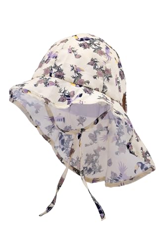 Mikk-line Sonnenhut Baby Uv Schutz 50 Nackenschutz – Baby Sonnenhut 0-6 Monate - Schirmmütze Kinder für Mädchen und Jungen – Leichte Sommermütze für Optimalen Schutz – Atmungsaktiv und Bequem von Mikk-line