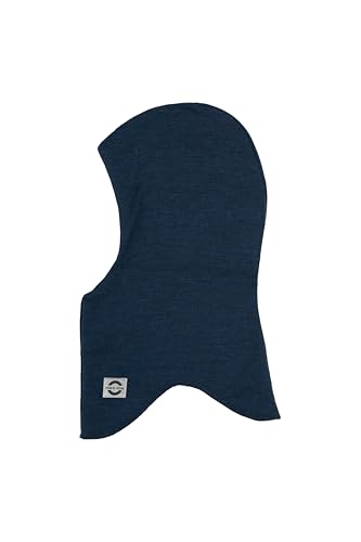 Mikk-line Sturmhaube Blue Nights 10 Jahre | OEKO-TEX 100 | mit Windstop | Wolle Für Baby und Kinder | 100% mulesingfrei | Atmungsaktiv & isolierend von Mikk-line